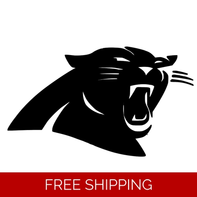 NFL Football Carolina Panthers die cut vinyl decal NFL Football Carolina Panthers die cut vinyl decal